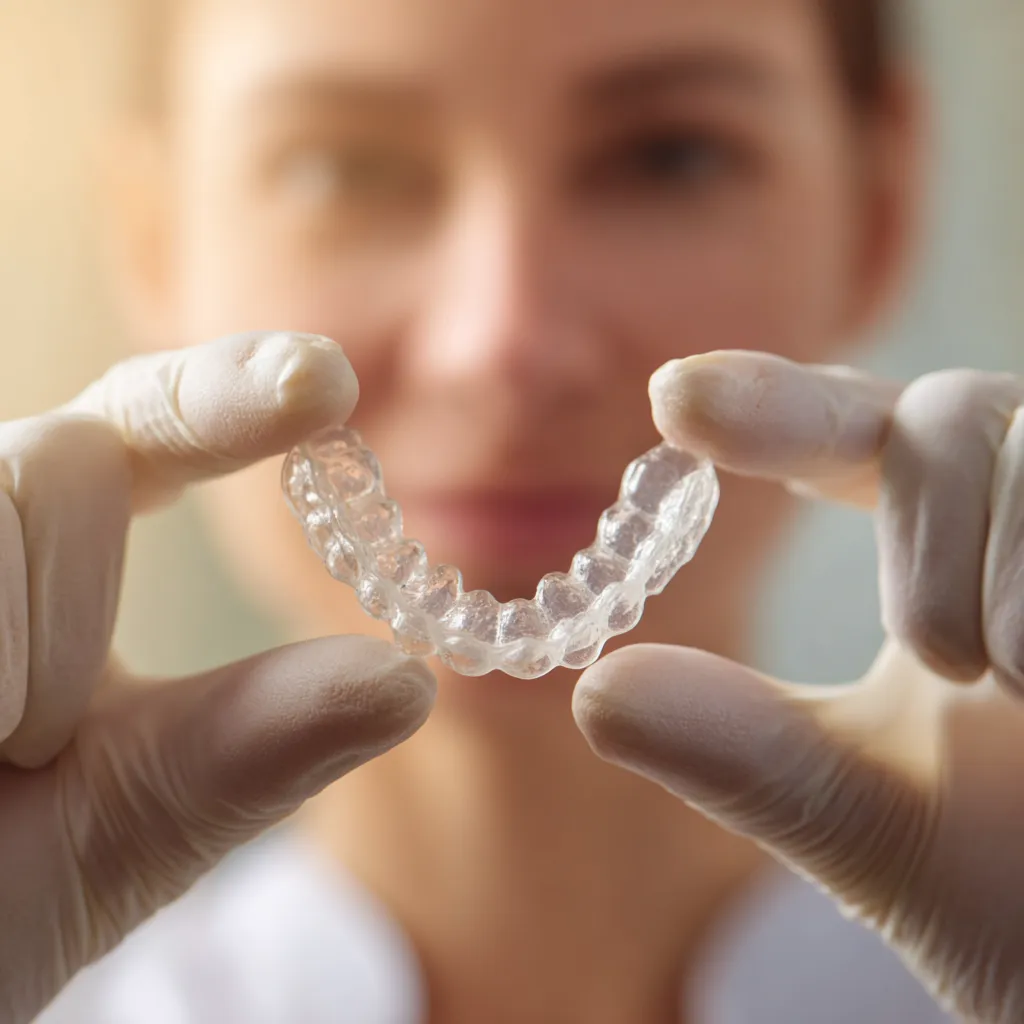 Alineadores dentales transparentes